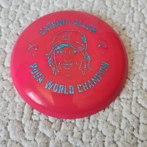 Mini marker disc Catrina Allen PDGA World Champion frisbee golf